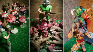 Hey, It's An Army Of Custom <i>Doom </i>Figures